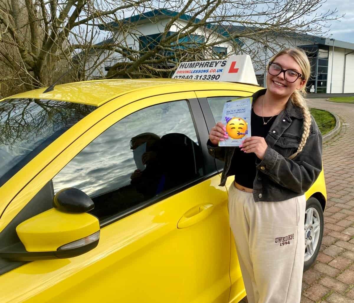 Driving Lessons Sandown, Humphreys Driving School, Jesica