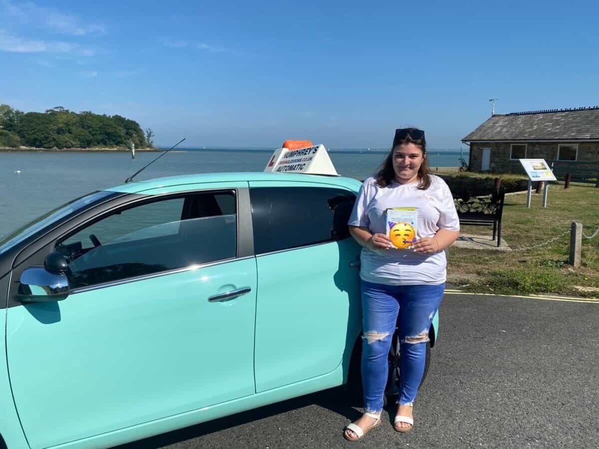 Automatic Driving Lessons car with Katie